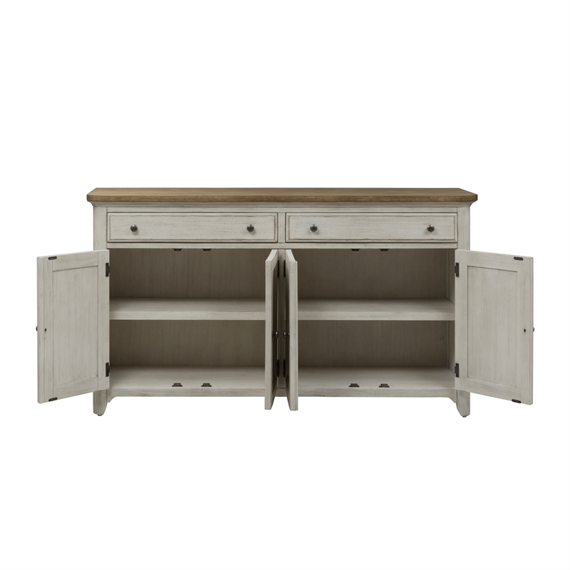 Farmhouse Reimagined White Server