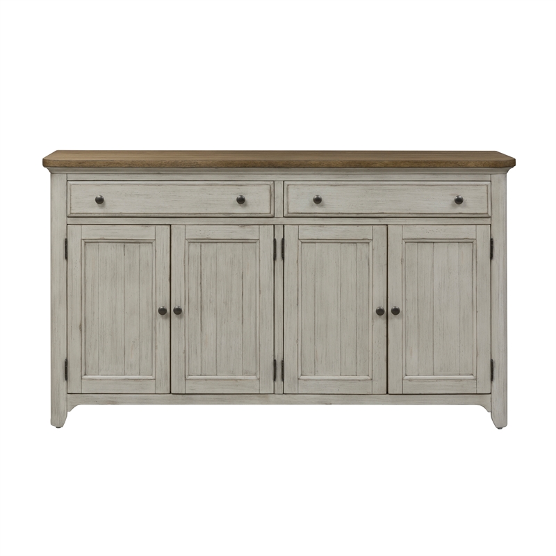 Farmhouse Reimagined White Server