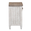 Liberty Furniture Heartland Night Stand w/ Charging Station - Antique White