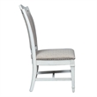 Abbey Park White Uph Side Chair (RTA)-Set of 2