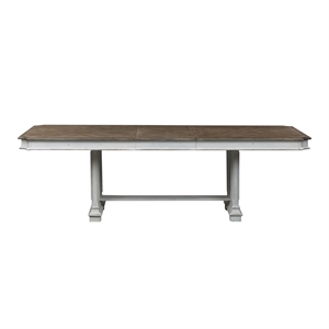 liberty furniture abbey park trestle table
