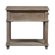 Parkland Falls Light Brown Rectangular End Table