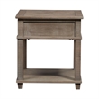 Parkland Falls Light Brown Rectangular End Table