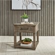 Parkland Falls Light Brown Rectangular End Table