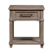 Parkland Falls Light Brown Rectangular End Table