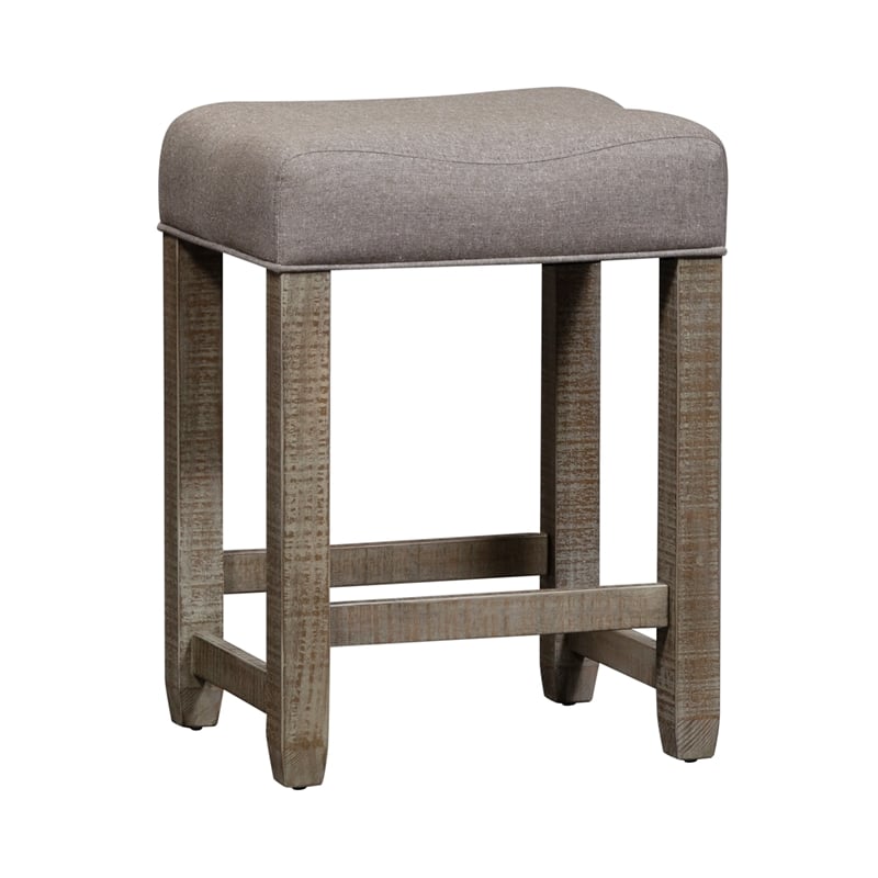 Parkland Falls Light Brown Uph Console Stool