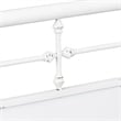 Vintage Series Metal Twin Metal Bed - Antique White