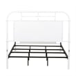 Vintage Series Metal Twin Metal Bed - Antique White