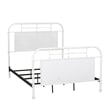 Vintage Series Metal Twin Metal Bed - Antique White