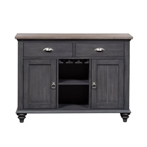ocean isle dark gray buffet