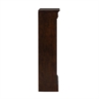 Brayton Manor Dark Brown Jr Executive 48 Inch Bookcase (RTA)