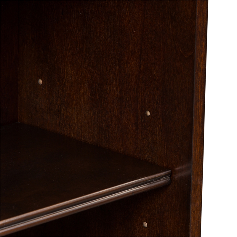Brayton Manor Dark Brown Jr Executive 72 Inch Bookcase (RTA)