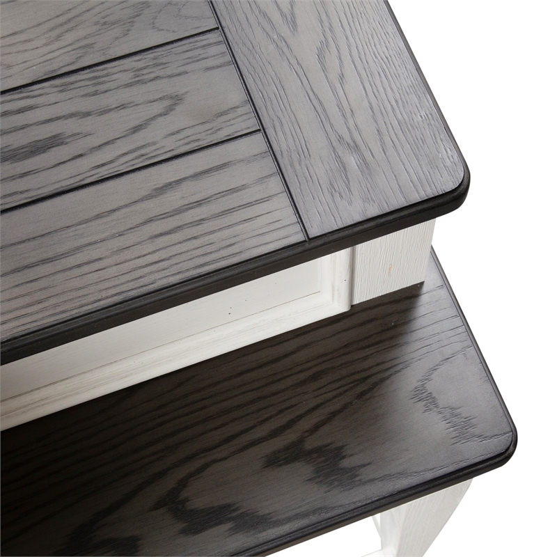 Allyson Park White Console Bar Table