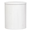 Liberty Furniture Modern Farmhouse White Drum End Table