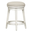 Modern Farmhouse Flea Market White Console Swivel Stool