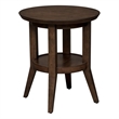 Liberty Furniture Ventura Boulevard Dark Brown Round End Table