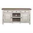 Heartland White 56 Inch Tile TV Console