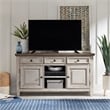 Heartland White 56 Inch Tile TV Console