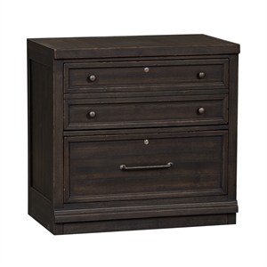 Harvest Home Black Bunching Lateral File Cabinet