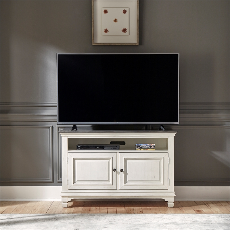 Liberty Furniture Allyson Park White 46 Inch TV Console