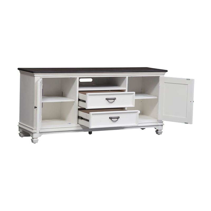 Allyson Park White 66 Inch TV Console