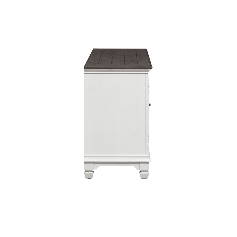 Allyson Park White 66 Inch TV Console
