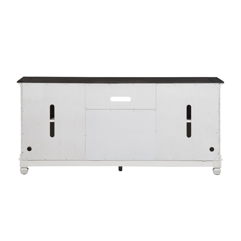 Allyson Park White 66 Inch TV Console