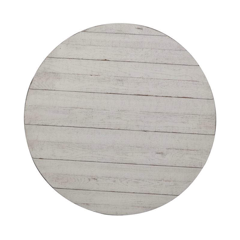 Liberty Furniture Modern Farmhouse Drum Cocktail Table