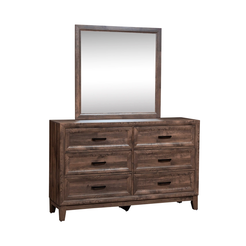 Ridgecrest Cobblestone Dresser & Mirror