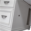Allyson Park White Desk