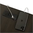 Harvest Home Black Opt L Shaped Desk Set