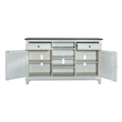 Allyson Park White 68 Inch Highboy TV Console