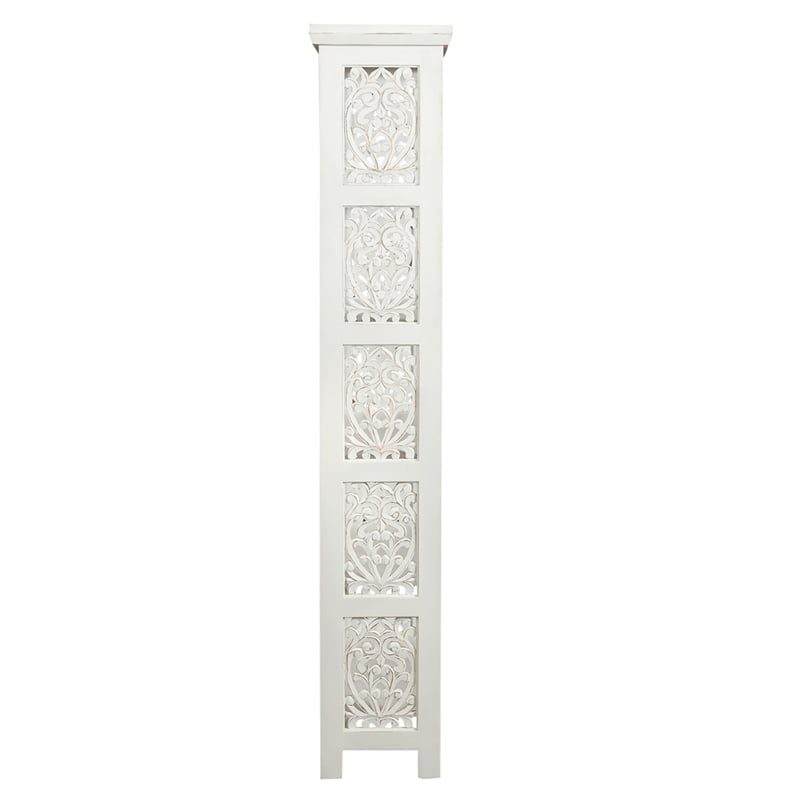 Liberty Furniture Trellis Lane Multi Accent Bookcase in Weathered White