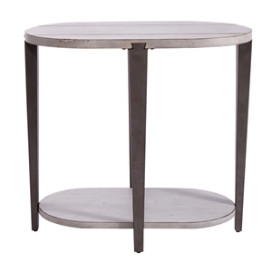 sterling white chair side table