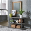 Liberty Furniture Modern View Sofa Table in Medium Gray