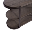 Liberty Furniture Modern View Sofa Table in Medium Gray