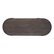 Liberty Furniture Modern View Sofa Table in Medium Gray
