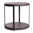 Liberty Furniture Modern View Round End Table - Gray
