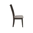 Double Bridge Dark Brown Splat Back Side Chair (RTA)-Set of 2