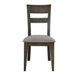 Double Bridge Dark Brown Splat Back Side Chair (RTA)-Set of 2