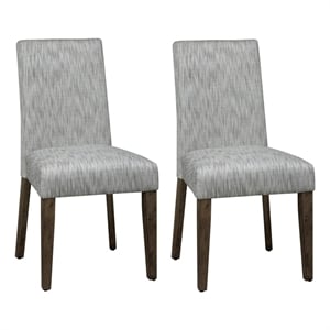 Liberty Furniture Horizons Cream Linen Upholstered Side Chair (RTA) - Set of 2
