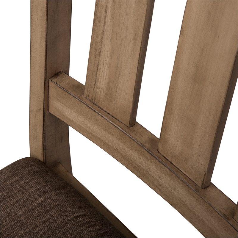 Liberty Sun Valley Light Brown Sandstone Slat Back Side Chair (Set of 2)