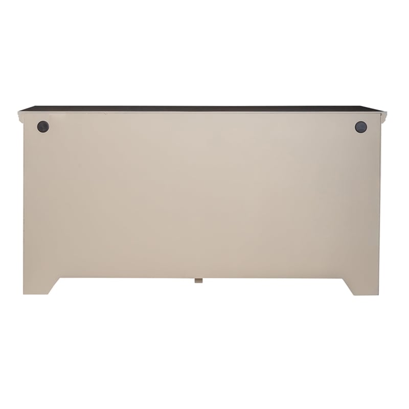 Liberty Furniture Westridge 4 Door Accent Cabinet - Gray/White