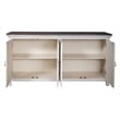 Liberty Furniture Westridge 4 Door Accent Cabinet - Gray/White
