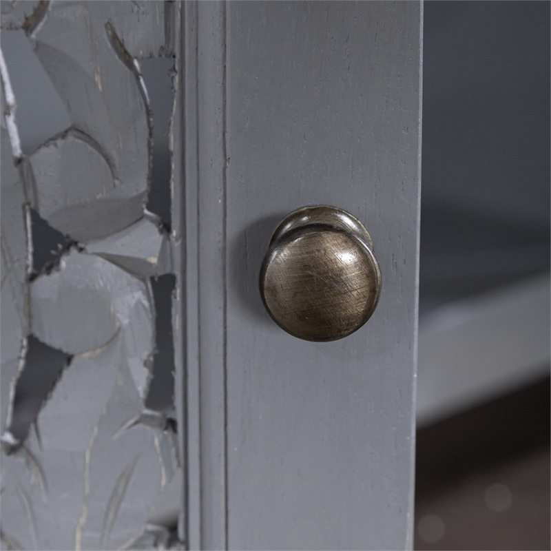 Marisol Multi 65 Inch 3 Door Accent TV Stand