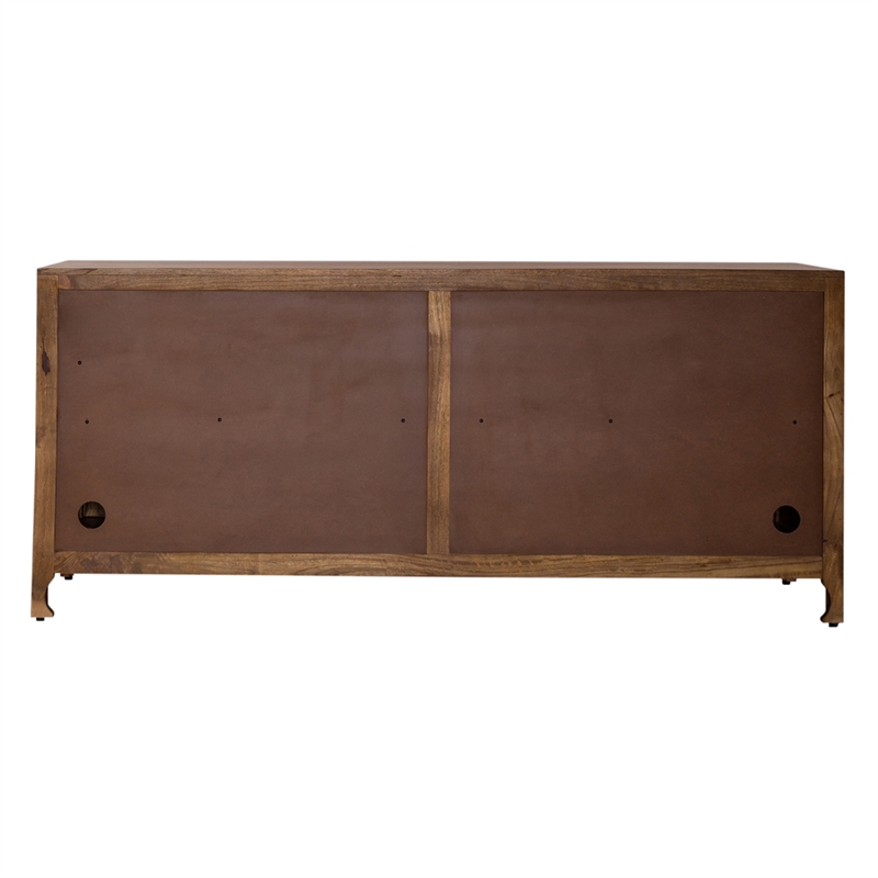 Marisol Multi 74 Inch 4 Door Accent TV Stand