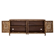 Marisol Multi 74 Inch 4 Door Accent TV Stand
