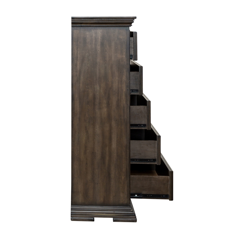 Big Valley Light Brown 5 Drawer Chest
