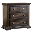 Big Valley Light Brown Bedside Chest w/ Charging Station