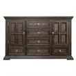 Big Valley Light Brown Dresser & Mirror